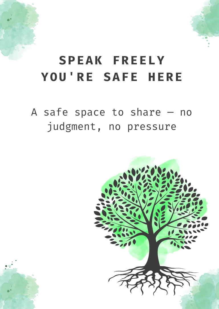 Green White Modern Mindfulness For Mental Health Flyer (768 x 1080 px) (1)